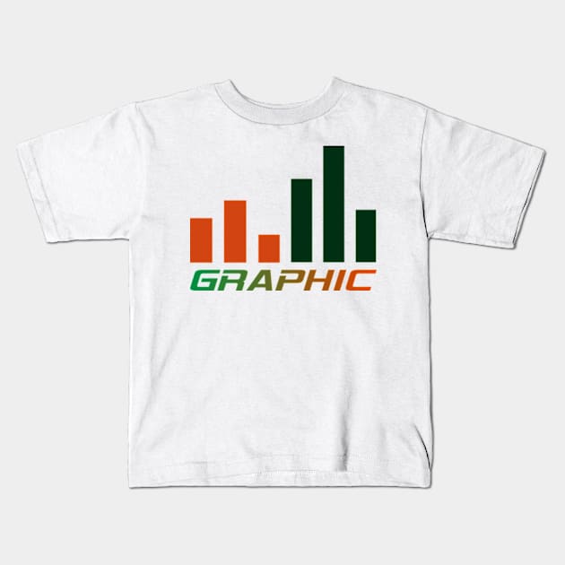 Data graphics Kids T-Shirt by SAMUEL FORMAS